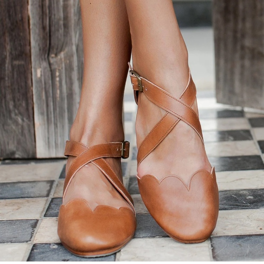 Bali ELF Mangrove Leather Flats